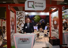 Viacheslav Arsenyev, export director from Prima. The Polish company deals in apples.